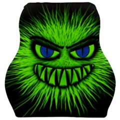 Monster Green Evil Common Car Seat Velour Cushion  by HermanTelo