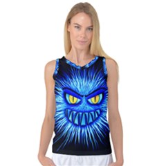 Monster Blue Attack Women s Basketball Tank Top