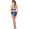 Monster Blue Attack Halter Side Cut Swimsuit View2