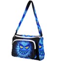 Monster Blue Attack Front Pocket Crossbody Bag View1