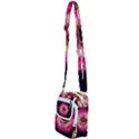 Monster Pink Eyes Aggressive Fangs Shoulder Strap Belt Bag View2