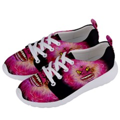 Monster Pink Eyes Aggressive Fangs Women s Lightweight Sports Shoes