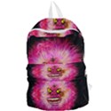 Monster Pink Eyes Aggressive Fangs Foldable Lightweight Backpack View1