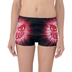 Monster Red Eyes Aggressive Fangs Boyleg Bikini Bottoms