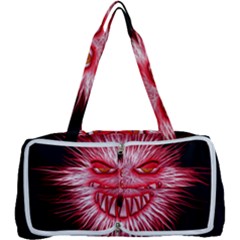 Monster Red Eyes Aggressive Fangs Multi Function Bag by HermanTelo