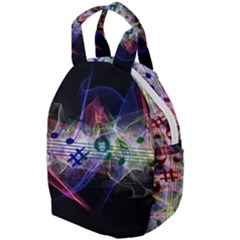 Particles Music Clef Wave Travel Backpacks