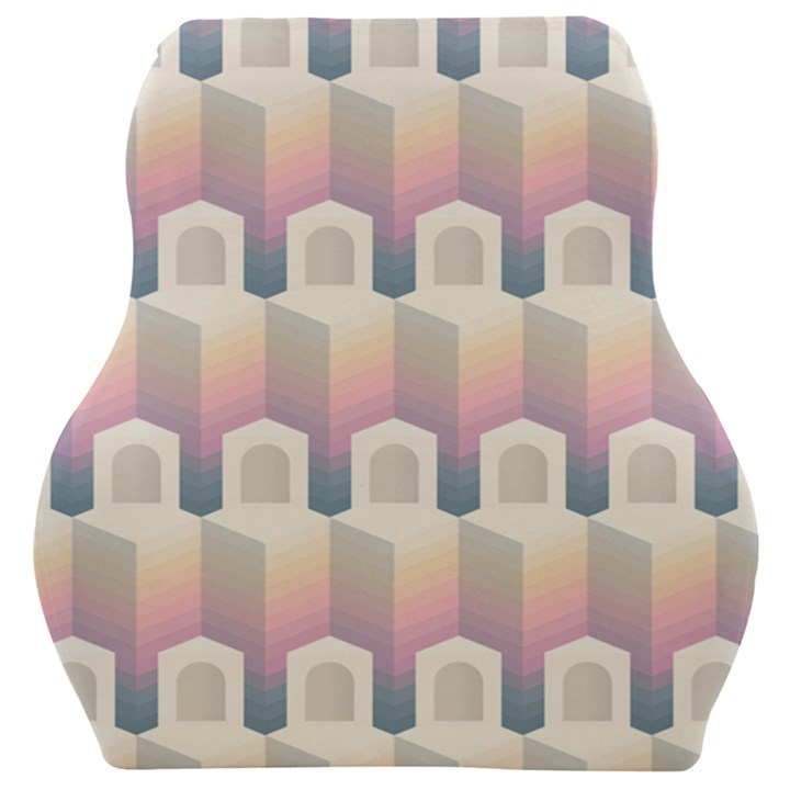 Seamless Pattern Background Entrance Car Seat Velour Cushion 