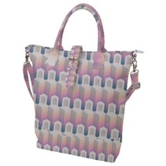 Seamless Pattern Background Entrance Buckle Top Tote Bag