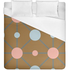 Planets Planet Around Rounds Duvet Cover (king Size)