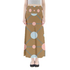 Planets Planet Around Rounds Full Length Maxi Skirt by HermanTelo