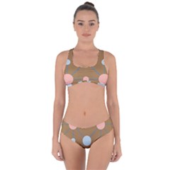 Planets Planet Around Rounds Criss Cross Bikini Set by HermanTelo