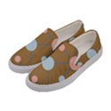 Planets Planet Around Rounds Women s Canvas Slip Ons View2