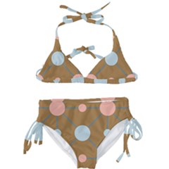 Planets Planet Around Rounds Kids  Classic Bikini Set by HermanTelo