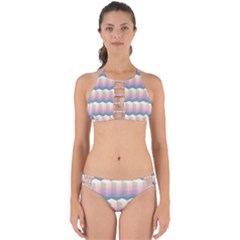 Seamless Pattern Background Block Perfectly Cut Out Bikini Set by HermanTelo