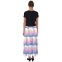 Seamless Pattern Background Block Flared Maxi Skirt View2