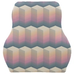 Seamless Pattern Background Block Car Seat Velour Cushion 