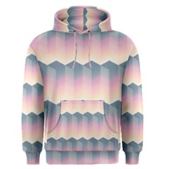 Seamless Pattern Background Block Pink Men s Pullover Hoodie