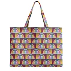 Seamless Pattern Background Abstract Zipper Mini Tote Bag