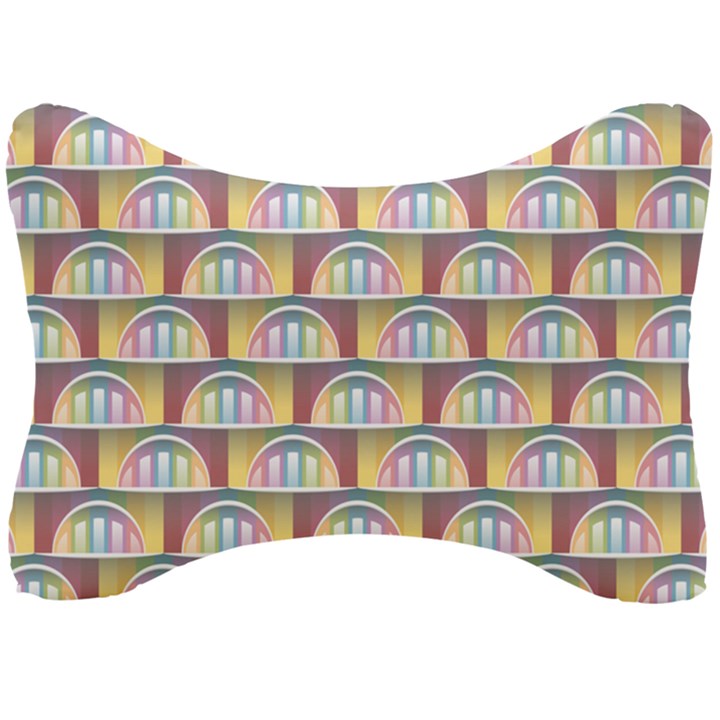 Seamless Pattern Background Abstract Seat Head Rest Cushion