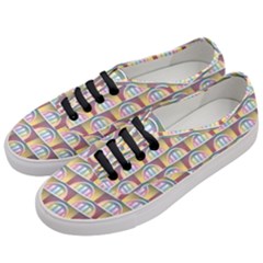 Seamless Pattern Background Abstract Women s Classic Low Top Sneakers