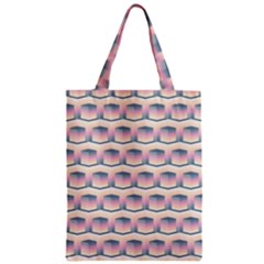 Seamless Pattern Background Cube Zipper Classic Tote Bag