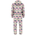 Seamless Pattern Background Cube Hooded Jumpsuit (Men)  View2