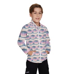 Seamless Pattern Background Cube Kids  Windbreaker