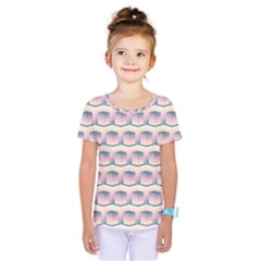 Seamless Pattern Background Cube Kids  One Piece Tee