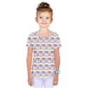 Seamless Pattern Background Cube Kids  One Piece Tee View1