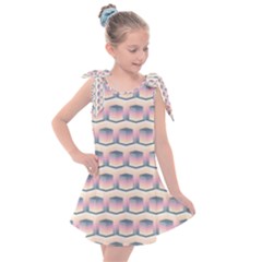 Seamless Pattern Background Cube Kids  Tie Up Tunic Dress by HermanTelo