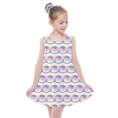 Seamless Pattern Background Cube Kids  Summer Dress by HermanTelo