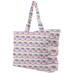 Seamless Pattern Background Cube Simple Shoulder Bag