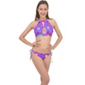 Saint Nicholas Cross Front Halter Bikini Set View1