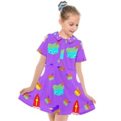 Saint Nicholas Kids  Short Sleeve Shirt Dress