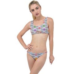 Seamless Pattern Background Abstract Circle The Little Details Bikini Set