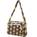 Pattern Background Yellow Bright Front Pocket Crossbody Bag View1