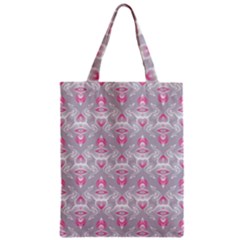 Seamless Pattern Background Zipper Classic Tote Bag