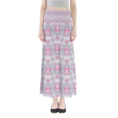 Seamless Pattern Background Full Length Maxi Skirt