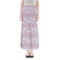 Seamless Pattern Background Full Length Maxi Skirt View1