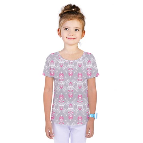 Seamless Pattern Background Kids  One Piece Tee by HermanTelo