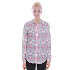 Seamless Pattern Background Womens Long Sleeve Shirt