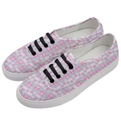 Seamless Pattern Background Women s Classic Low Top Sneakers by HermanTelo