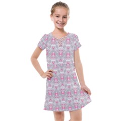 Seamless Pattern Background Kids  Cross Web Dress