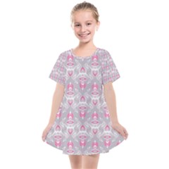 Seamless Pattern Background Kids  Smock Dress