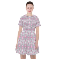 Seamless Pattern Background Sailor Dress