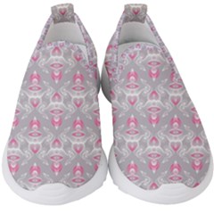 Seamless Pattern Background Kids  Slip On Sneakers by HermanTelo