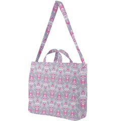 Seamless Pattern Background Square Shoulder Tote Bag