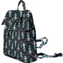 Seamless Pattern Background Black Buckle Everyday Backpack View1