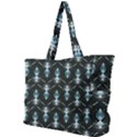 Seamless Pattern Background Black Simple Shoulder Bag View1