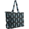 Seamless Pattern Background Black Simple Shoulder Bag View2